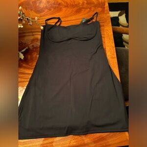 Kimberly black mini dress